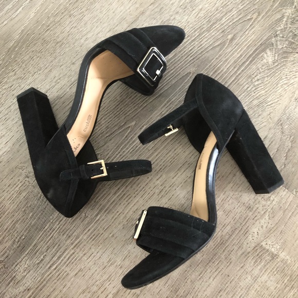 clarks black shoes size 6